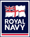 The badge of The Royal Navy