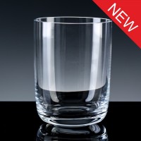 Balmoral Glass Mouth Blown 8oz Classic Tumbler, Six, Satin Boxed