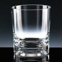 Balmoral Glass Mouth Blown Rock 10oz Tumbler, Single, Gift Boxed